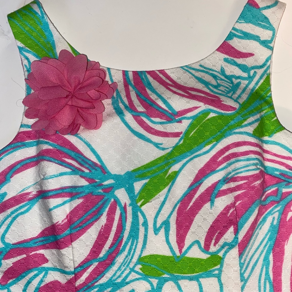 Lilly Pulitzer Ring the Bellboy Delia Dress Size 8 - Picture 3 of 6